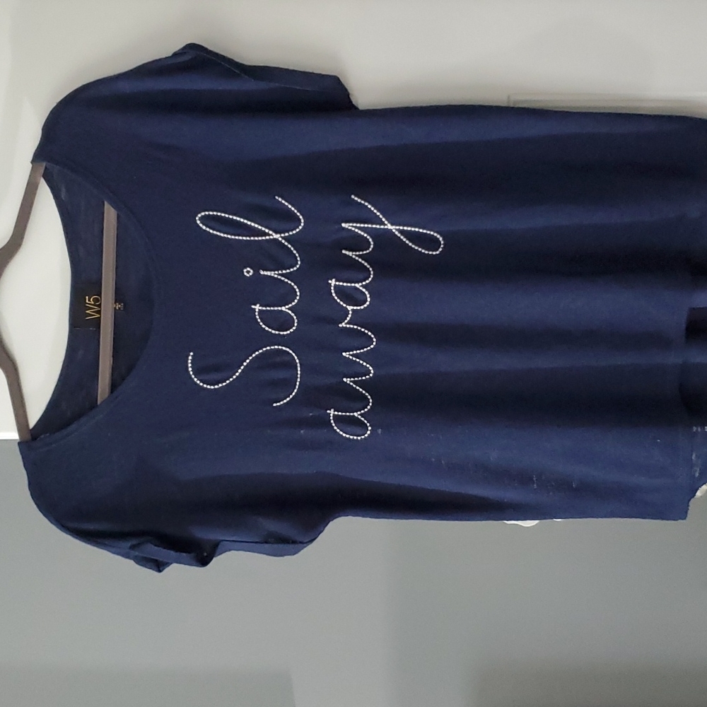 Navy Nautical Tee